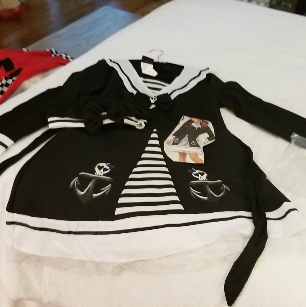 Sailor Goth Halloween Costume